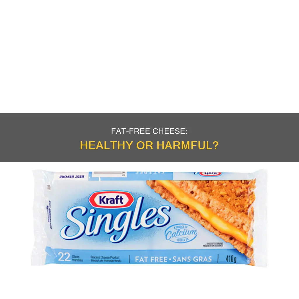 is kraft fat free cheese bad for you