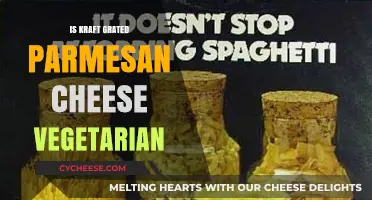 Parmesan Cheese: Kraft's Grated Vegetarian Option