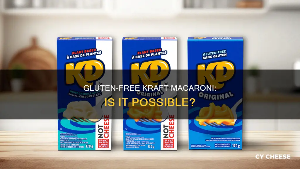 is kraft macaroni and cheese mix gluten free