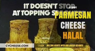 Is Kraft Parmesan Cheese Halal?
