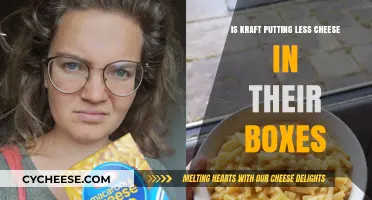 Kraft Cheese: Less in the Box?