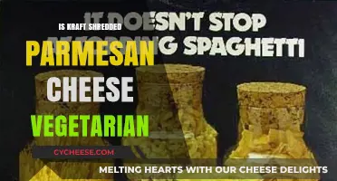 Is Kraft Shredded Parmesan Cheese Vegetarian-Friendly?