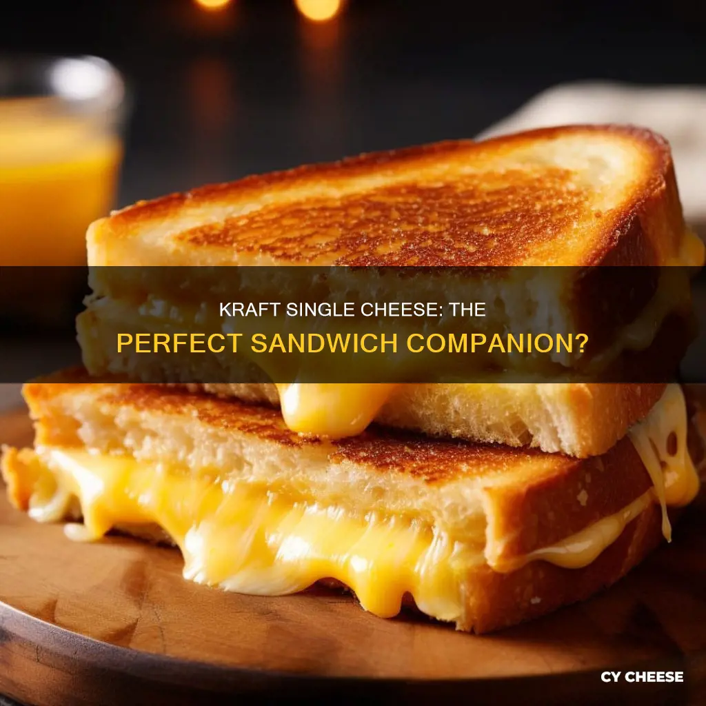 is kraft single cheese made for sandwiches