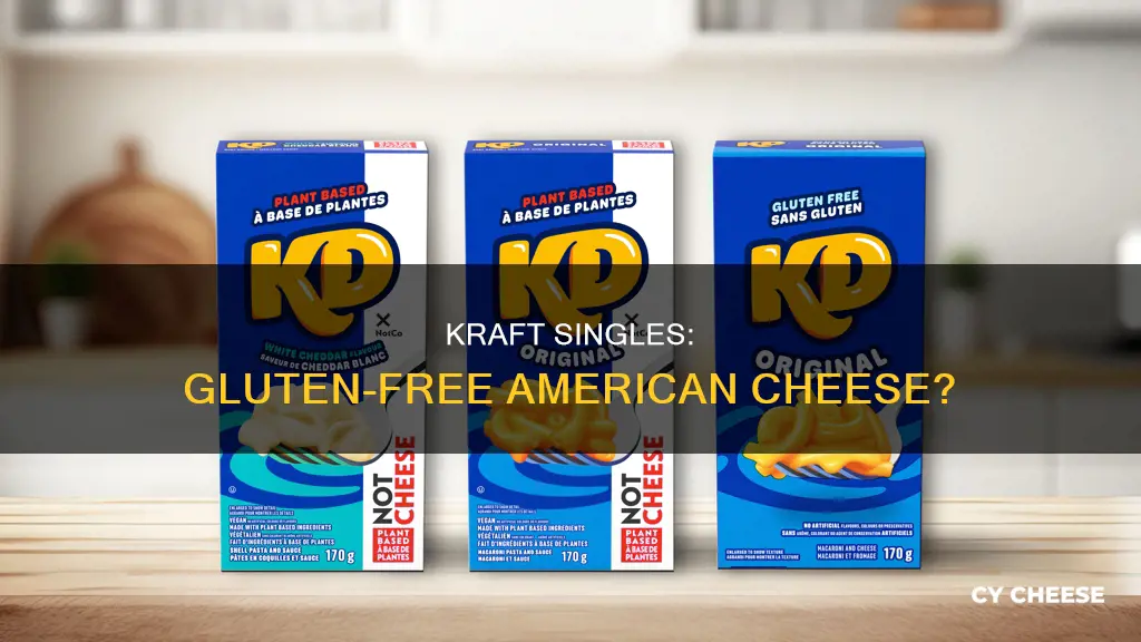 is kraft singles american cheese gluten free
