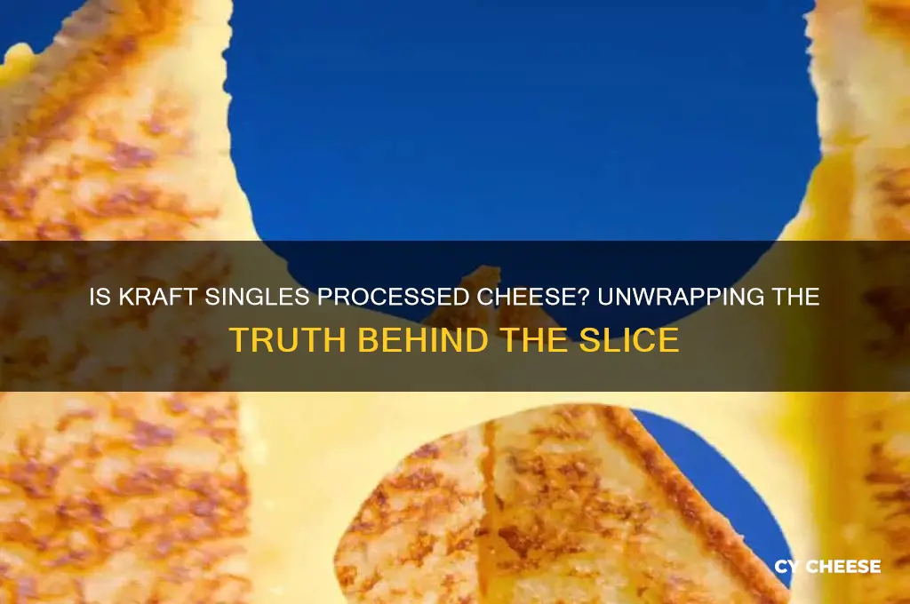 is kraft singles processed cheese