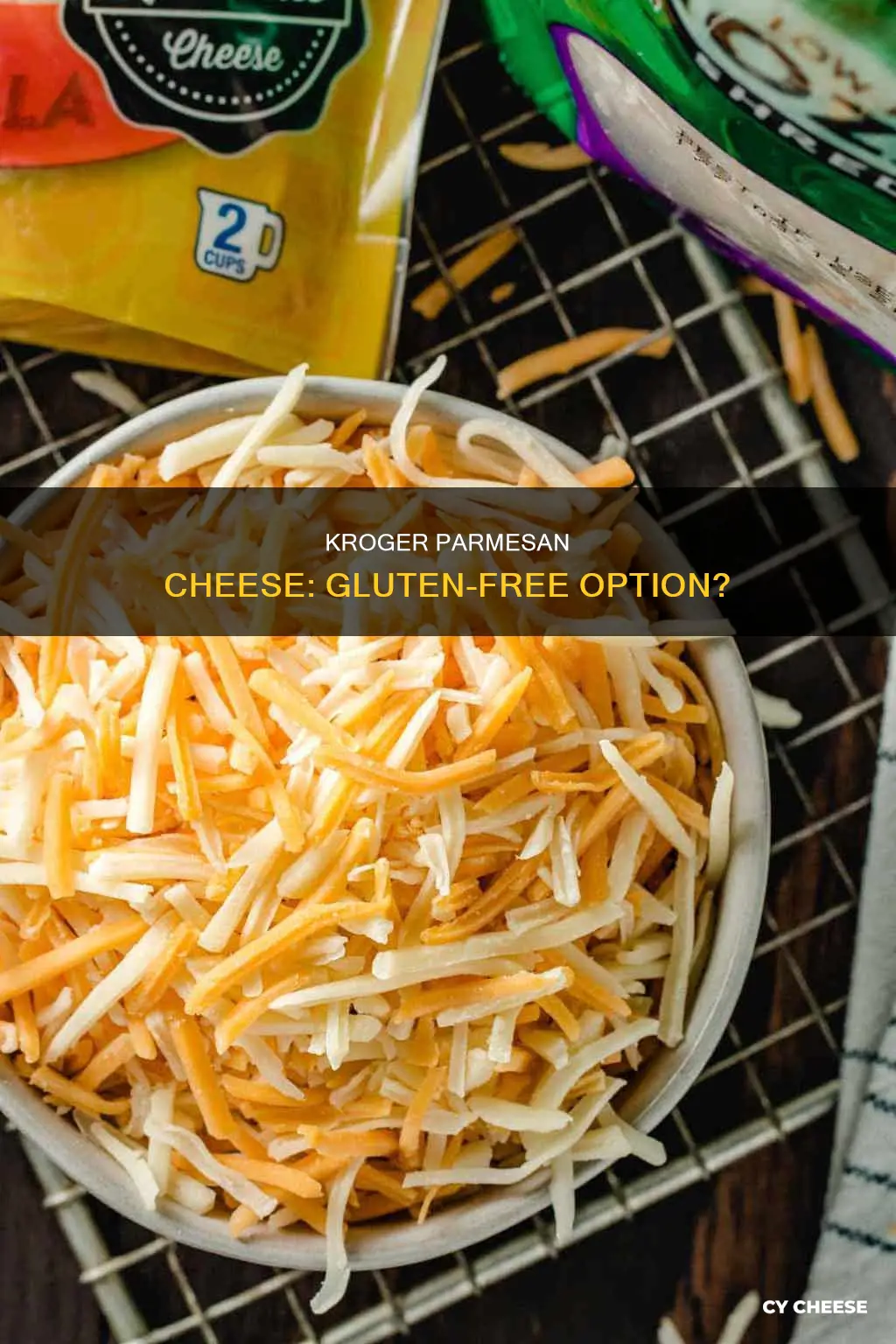 is kroger brand parmesan cheese gluten free