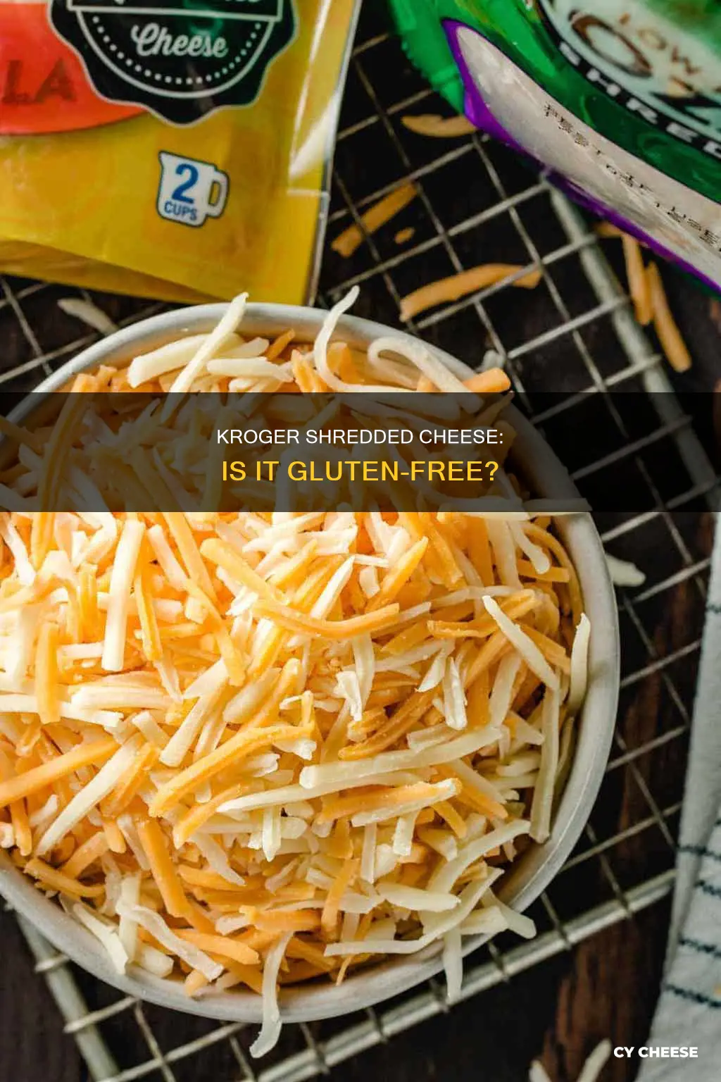 is kroger brand shredded cheese gluten free