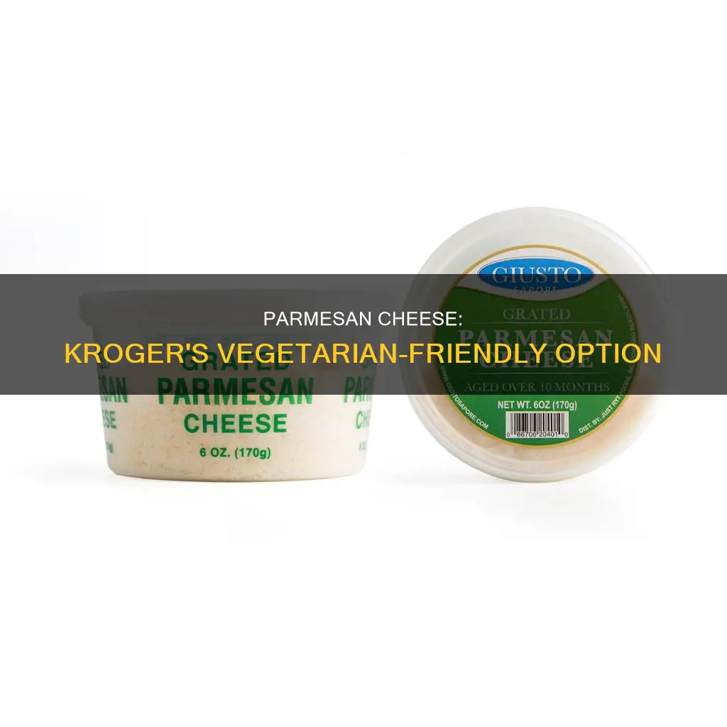 is kroger parmesan cheese vegetarian