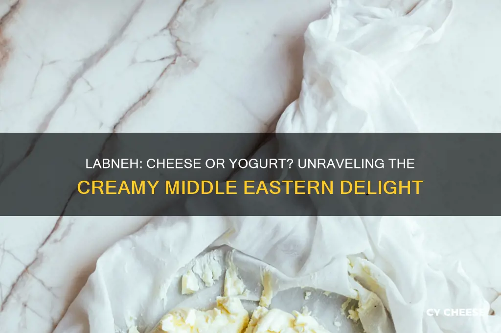 is labneh cheese or yogurt