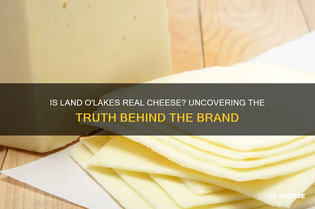 is landolakes real cheese
