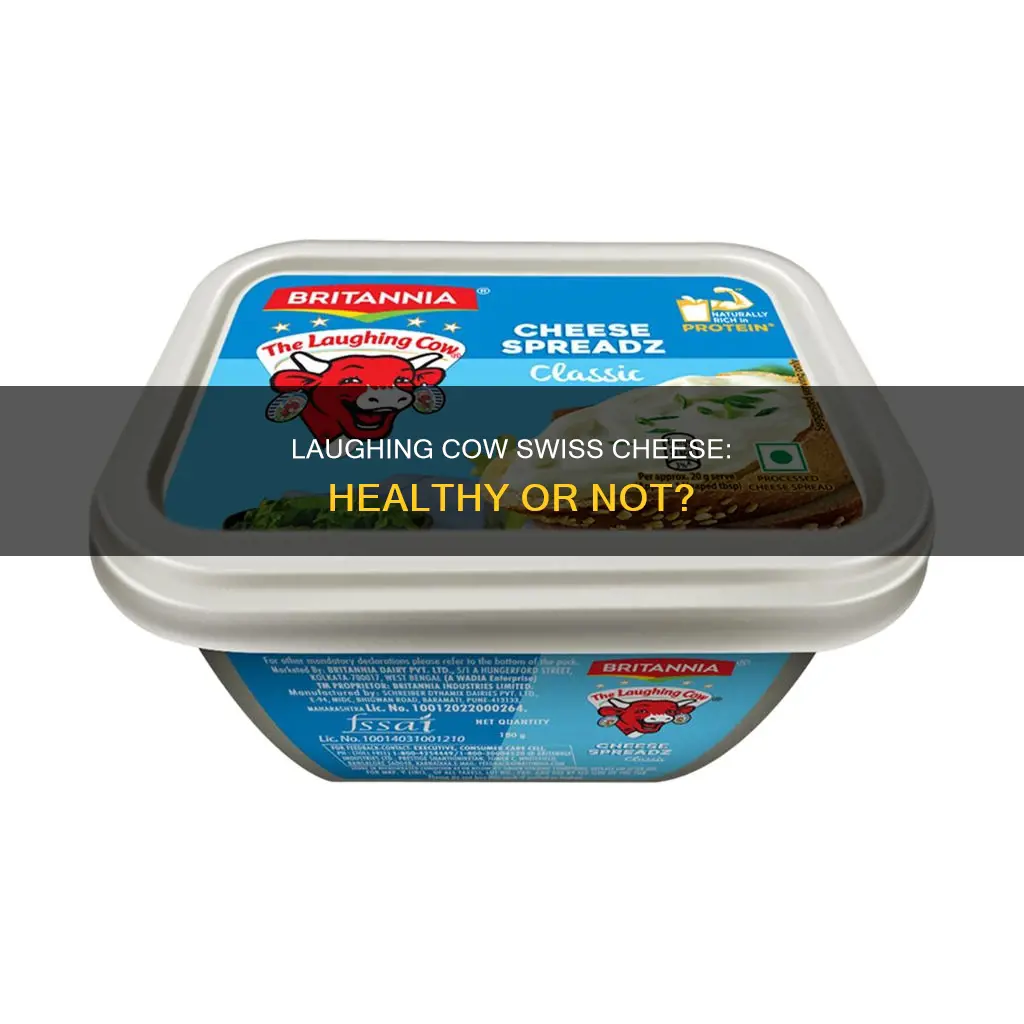 is laughing cow swiss cheese healthy