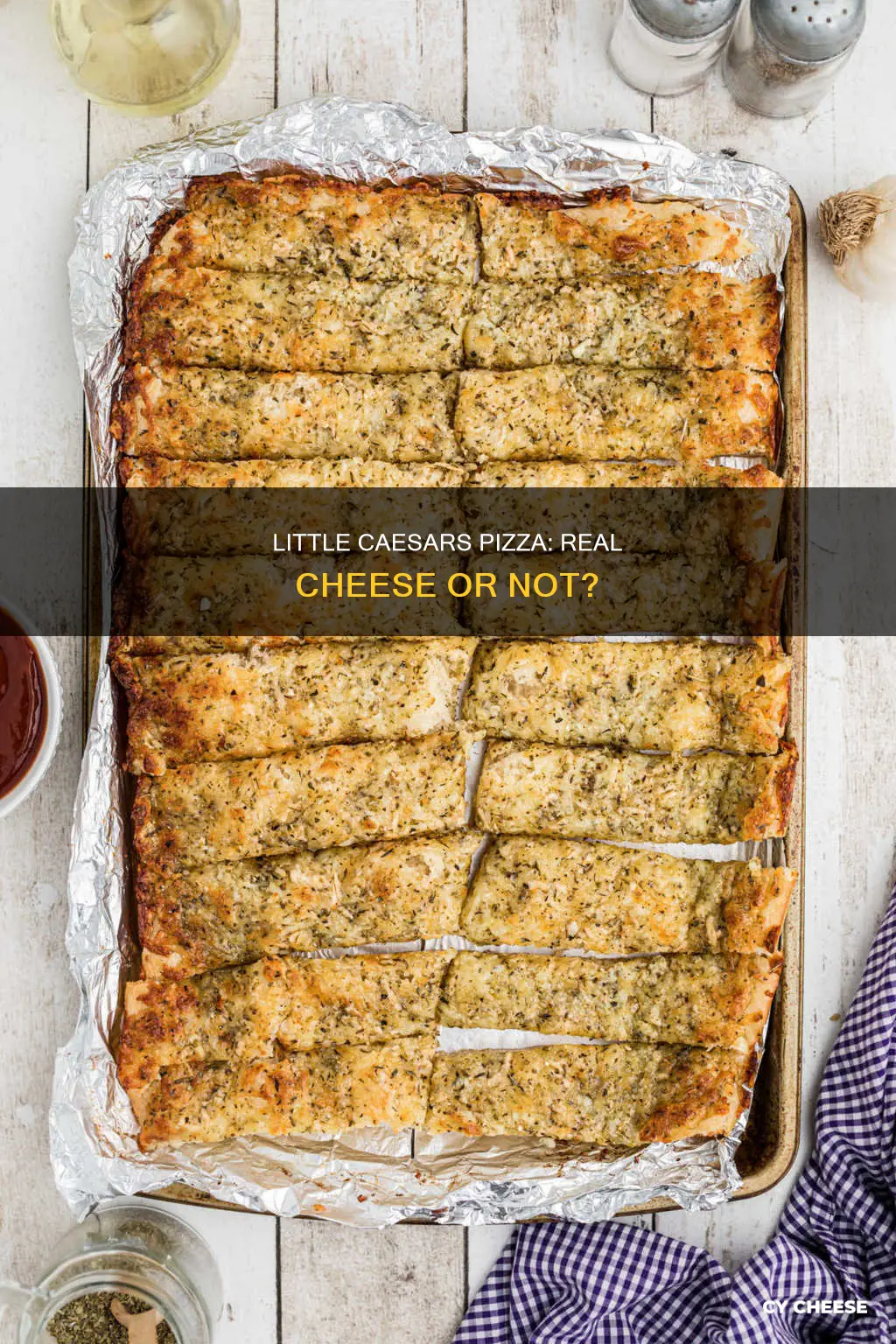 is little caesars pizza real cheese