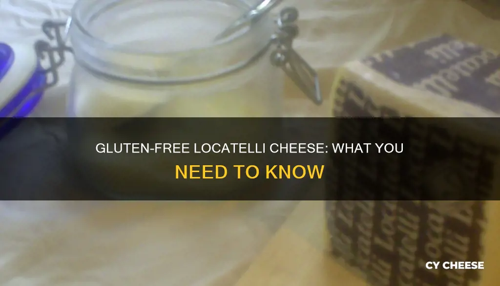 is locatelli cheese gluten free