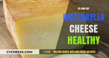 Is Low-Fat Mozzarella Cheese Healthy?