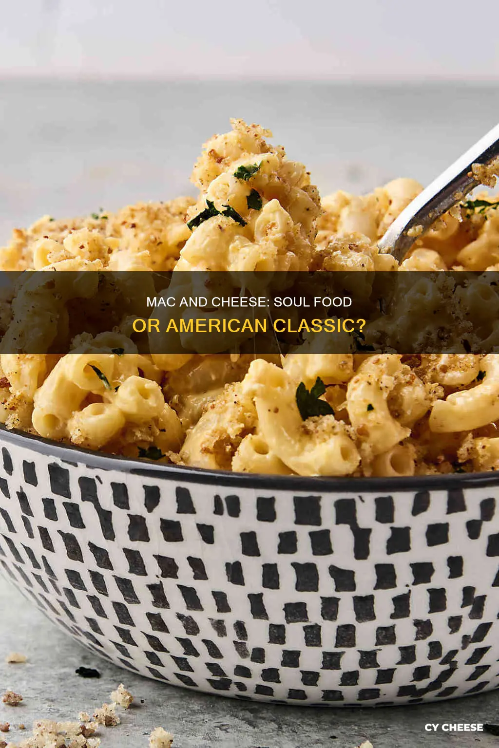 is macaroni and cheese a black thing