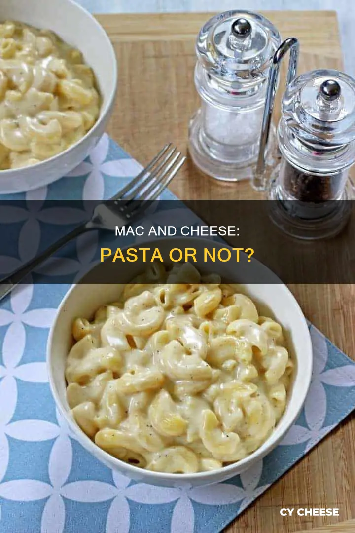 is macaroni and cheese a pasta