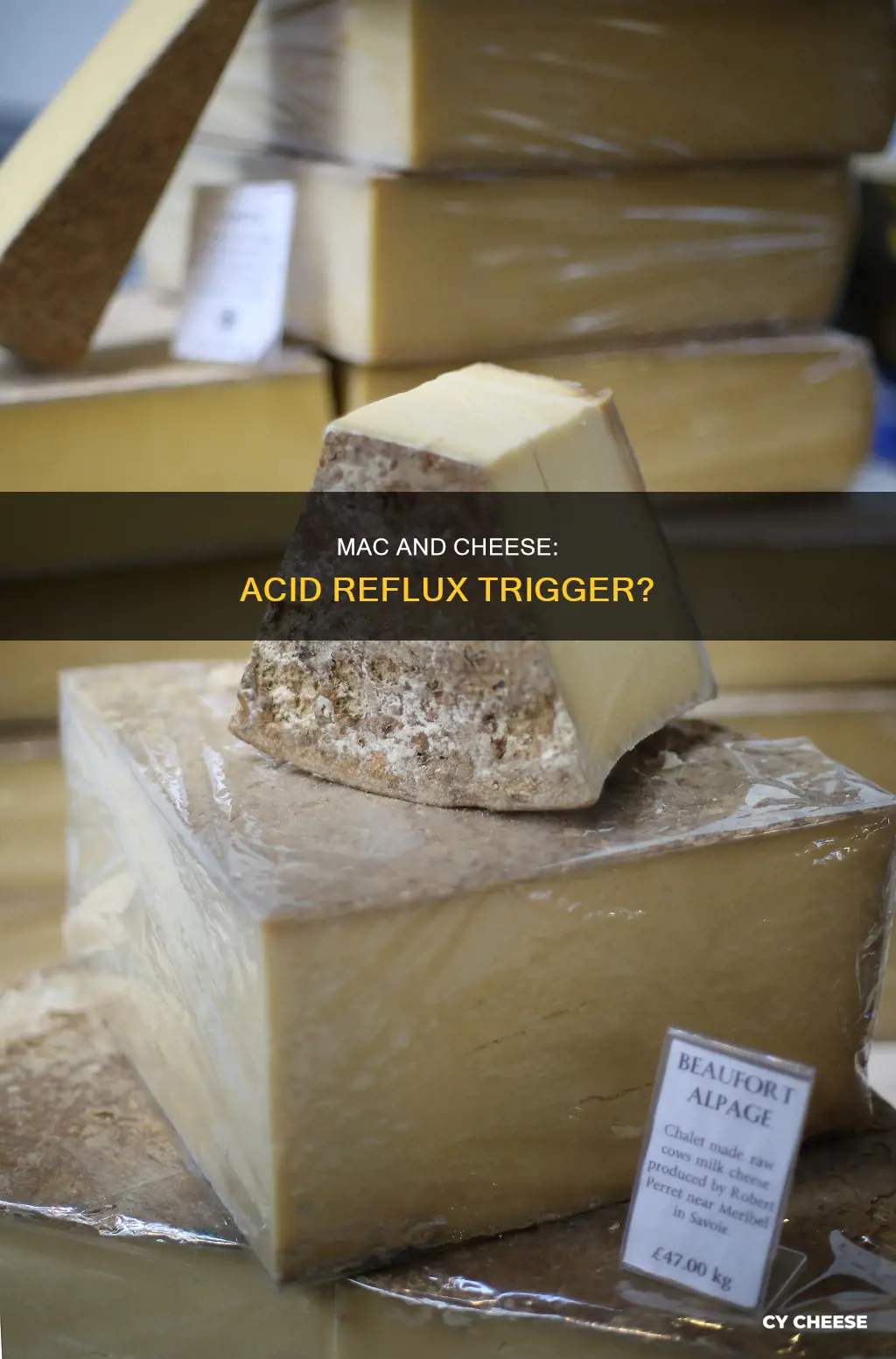 is macaroni and cheese bad for acid reflux