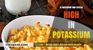 Mac and Cheese: Potassium Content and Nutritional Facts