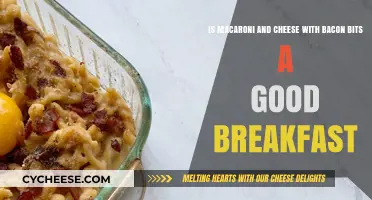 Mac and Cheese with Bacon Bits: Breakfast Genius or Guilty Pleasure?