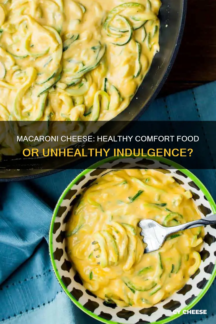 is macaroni cheese healthgyu