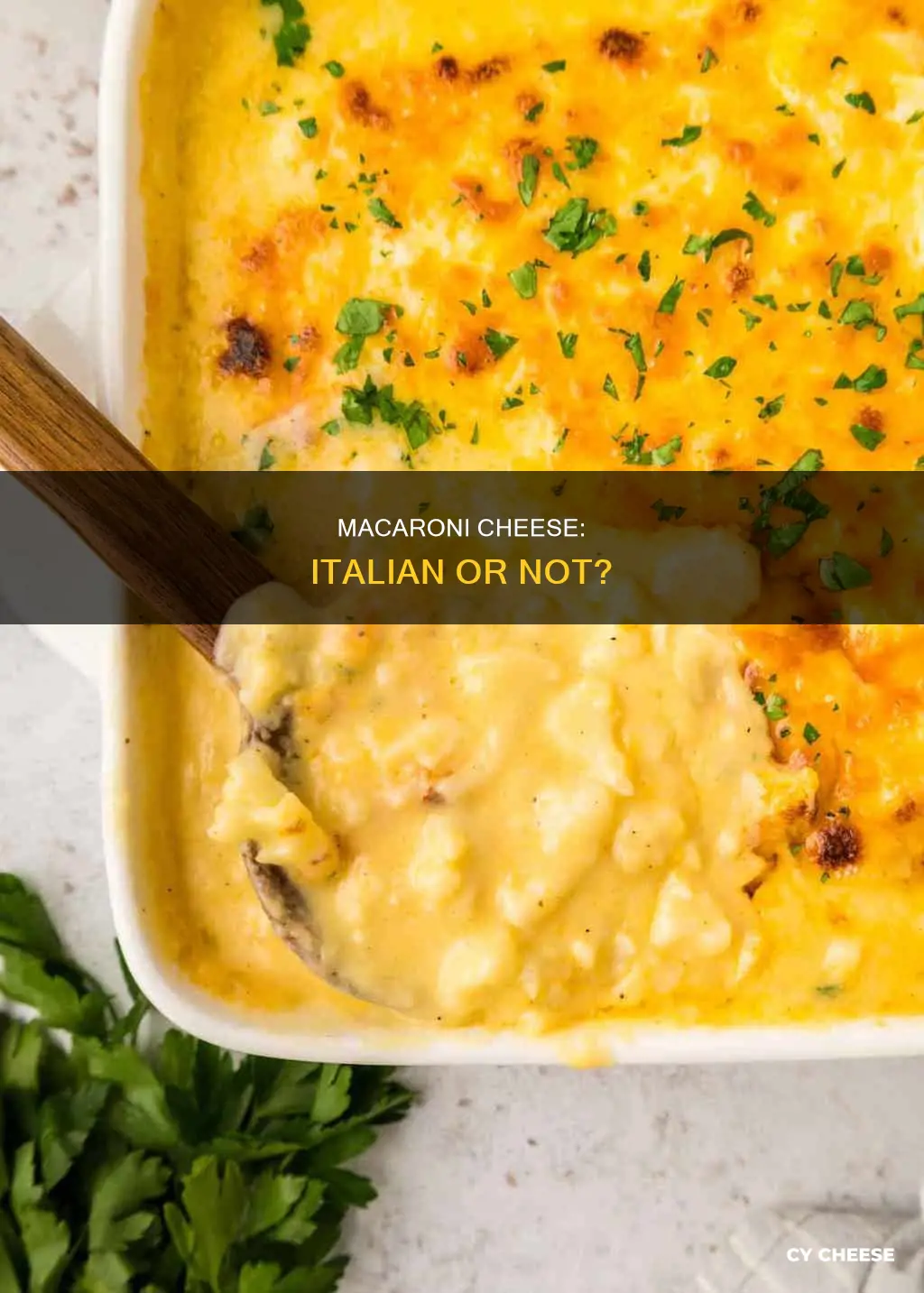is macaroni cheese italian