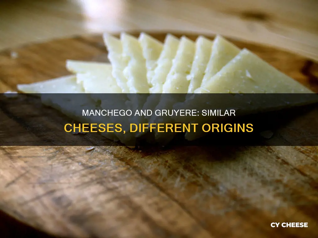 is manchego cheese like gruyere
