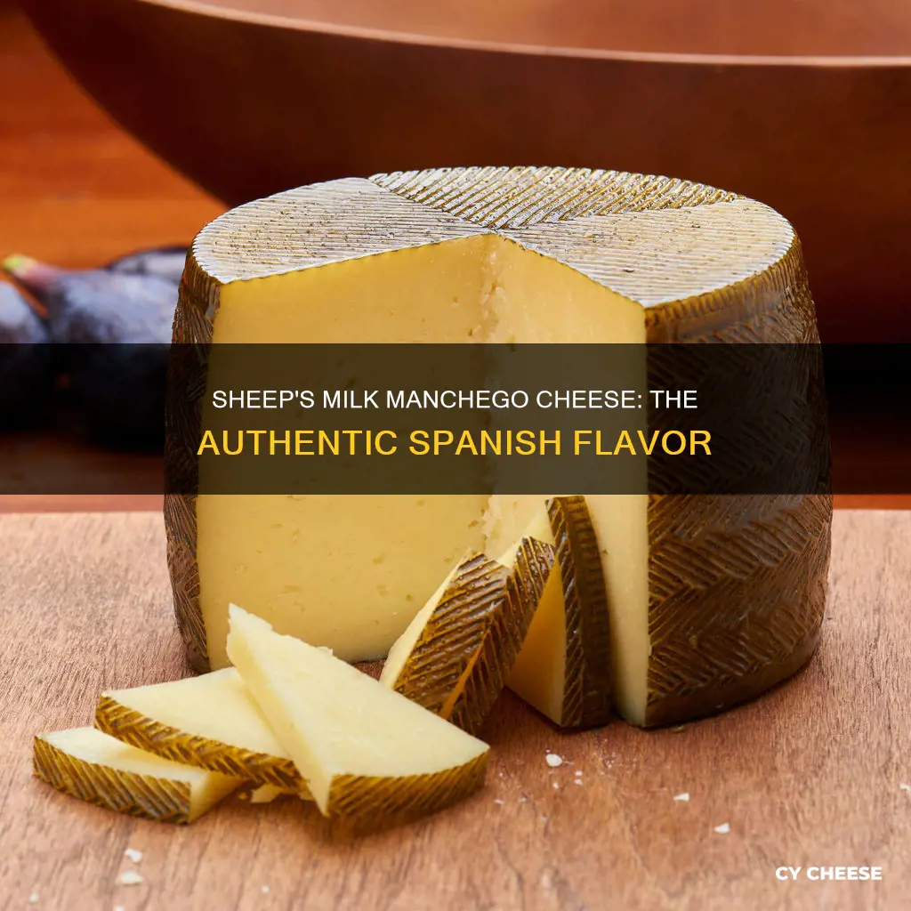 is manchego cheese made from sheep