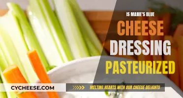 Marie's Blue Cheese Dressing: Pasteurized or Not?