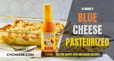 Marie's Blue Cheese: Pasteurized or Not?