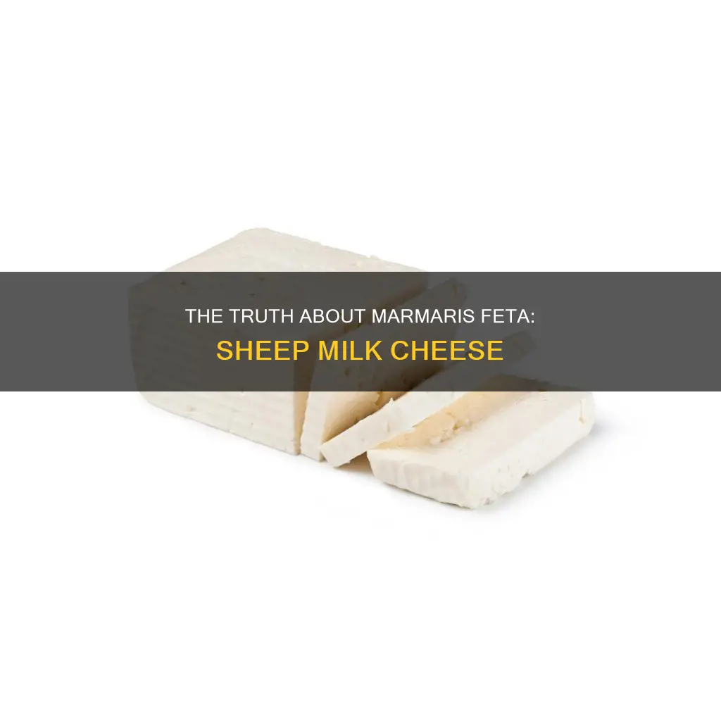 is marmaris feta cheese made from sheep