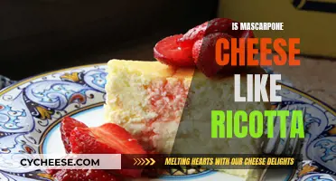 Mascarpone and Ricotta: Similar Cheeses, Different Uses