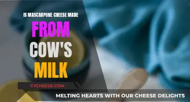 Mascarpone Cheese: Cow's Milk or Not?