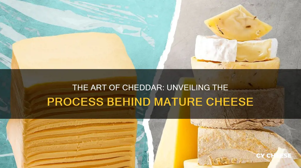 is mature cheddar cheese processed