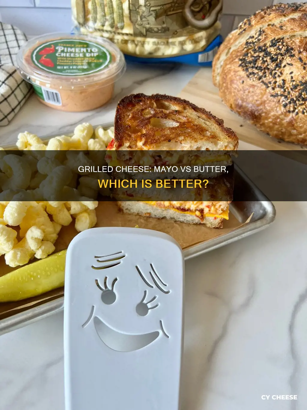 is mayo or butter better for grilled cheese