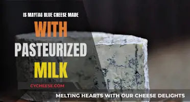 Maytag Blue Cheese: Pasteurized Milk's Rich, Tangy Flavor