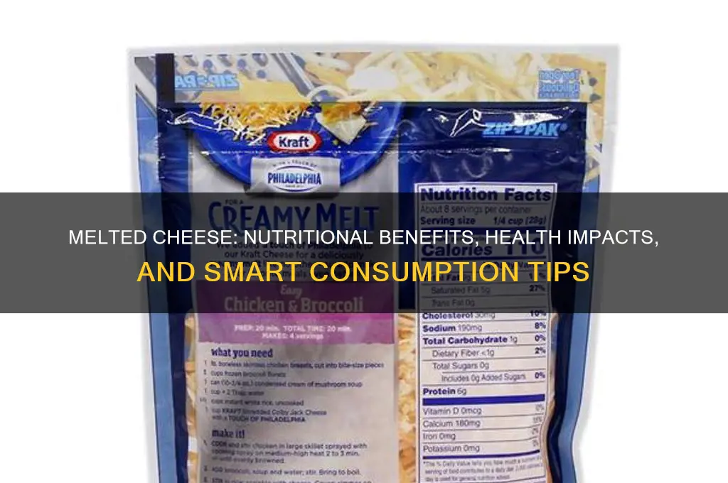 is melted cheese good for you