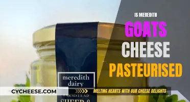 Unveiling Meredith's Goats Cheese: Pasteurized or Raw?