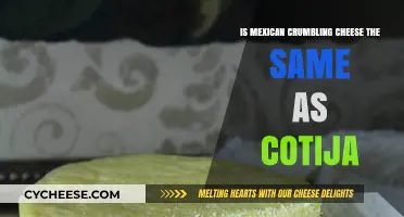 Mexican Crumbling Cheese vs. Cotija: Are They the Same?