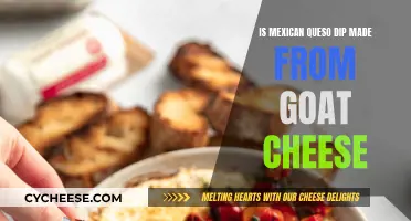 Goat Cheese and Mexican Queso Dip: What's the Link?