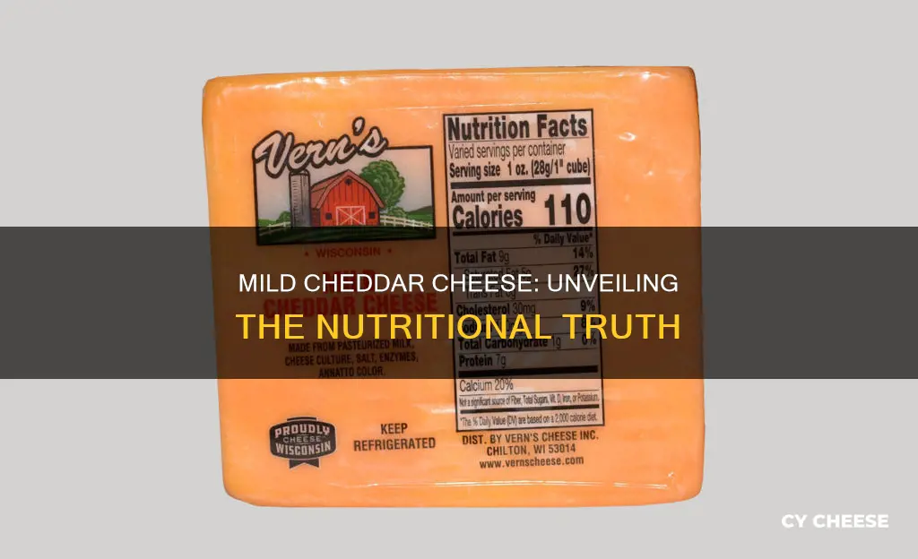 is mild cheddar cheese bad for you