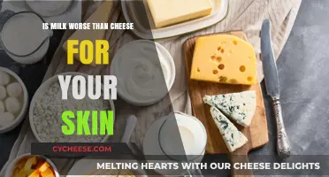 Milk vs. Cheese: Which Dairy Product Impacts Skin Health More?
