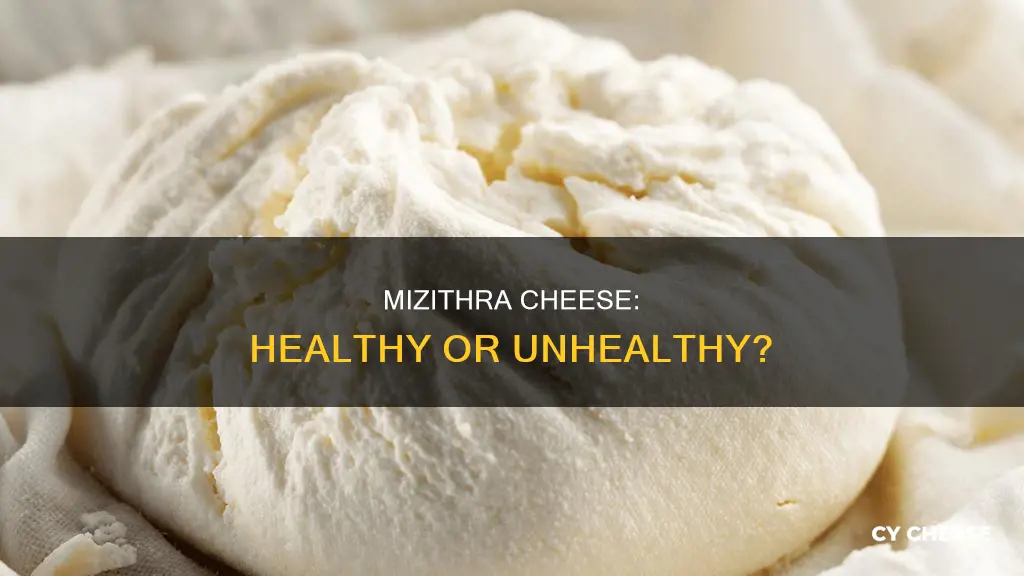 is mizithra cheese healthy