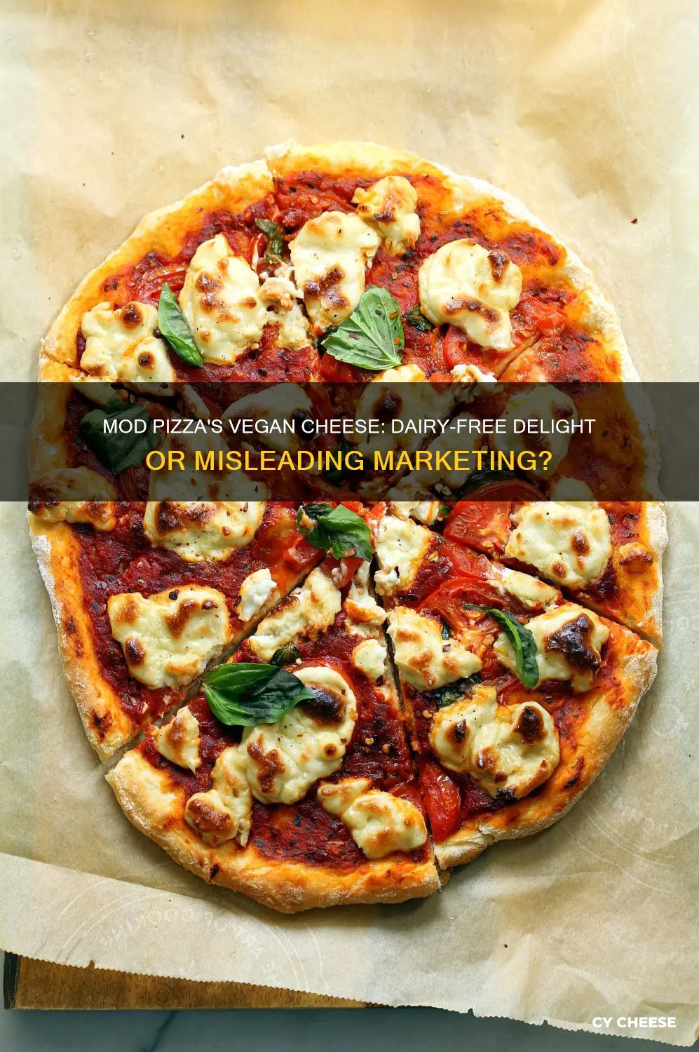 is mod pizza dairy free cheese vegan