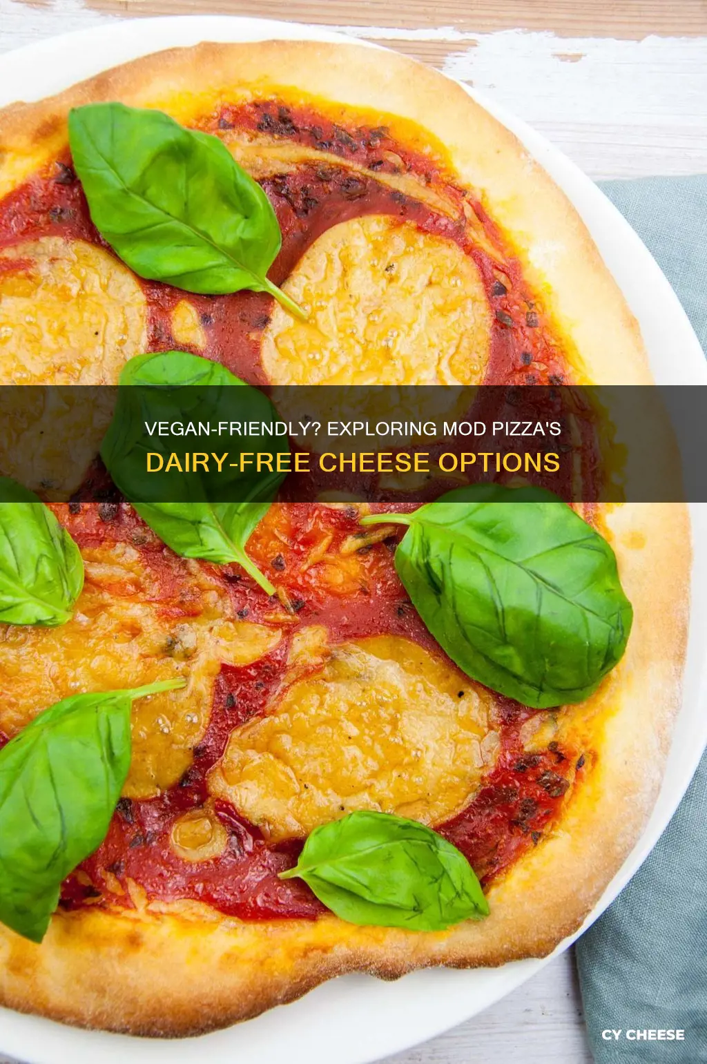 is mod pizza dairy free cheese vegan