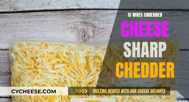 Moe's Shredded Cheese: Is It Sharp Cheddar?