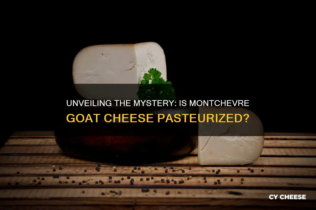 is montchevre goat cheese pasteurized