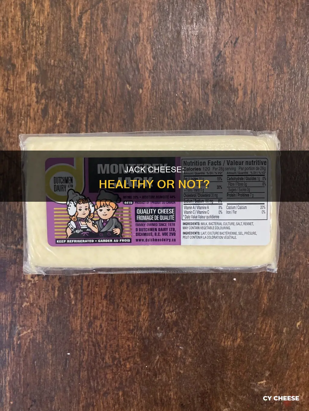 is monterey jack cheese healthy