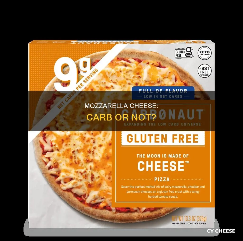 is mozzarella cheese a carb