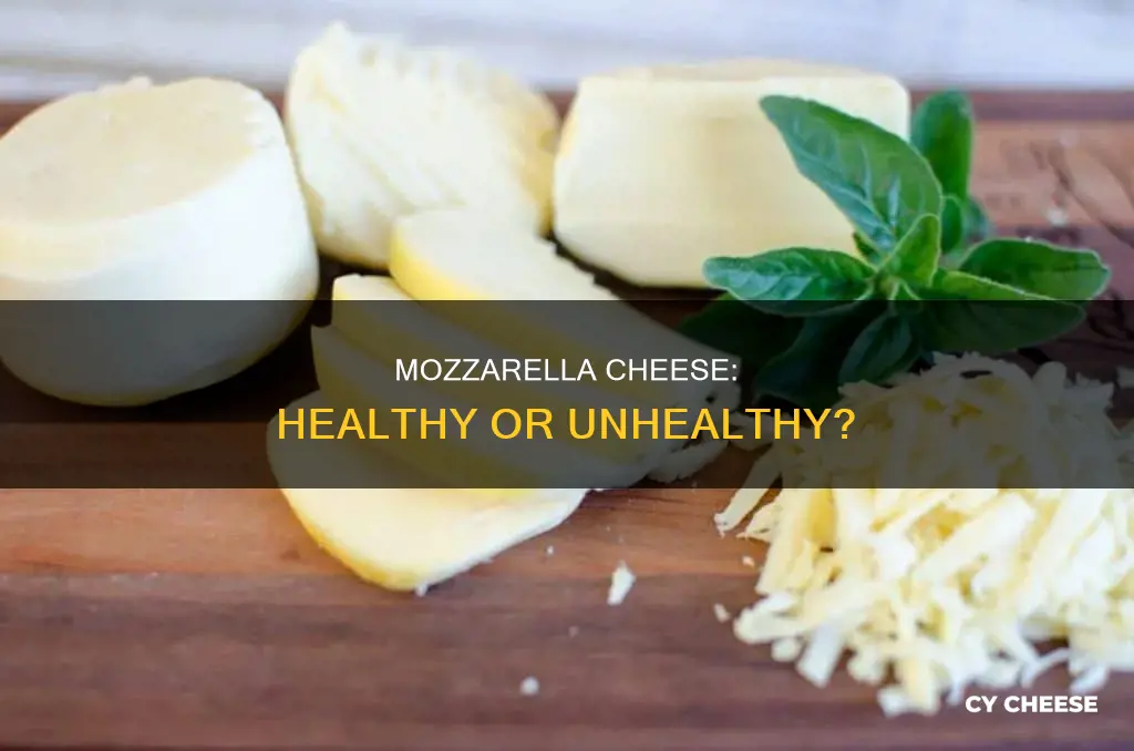 is mozzarella cheese bad for yoy