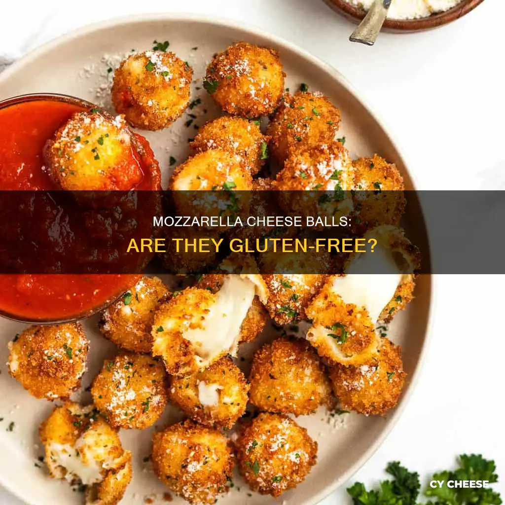 is mozzarella cheese balls gluten free